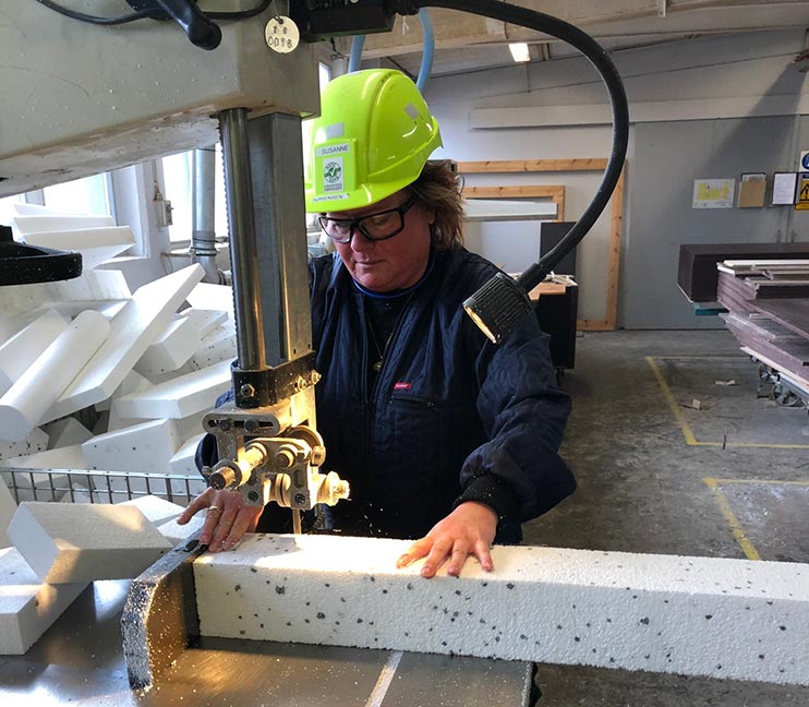 Kvinder i byggebranchen Betonelementer Karriere Job Spæncom