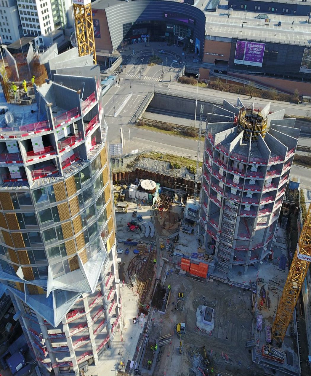 Markant boligbyggeri på Kalvebod Brygge