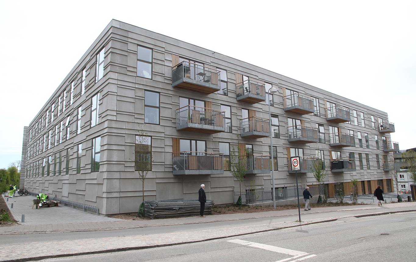 Kanalboligerne boligbyggeri facader