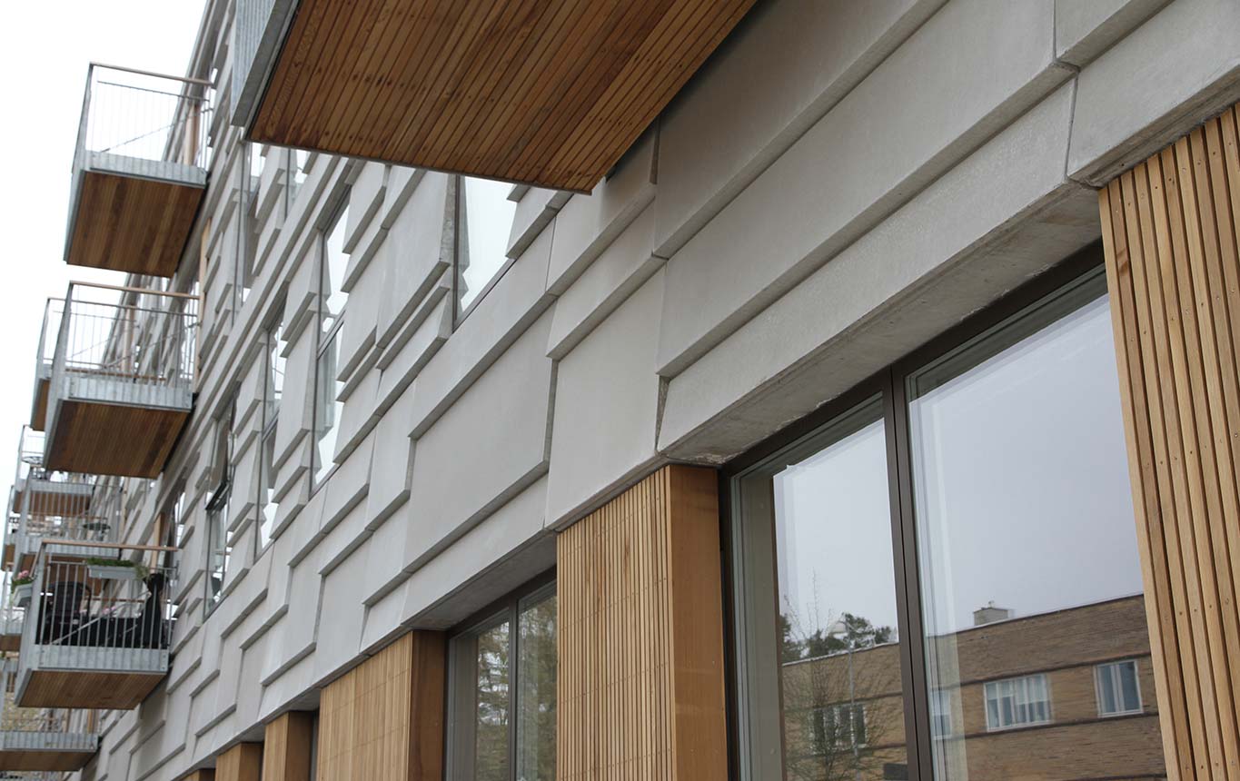 Kanalboligerne boligbyggeri facader