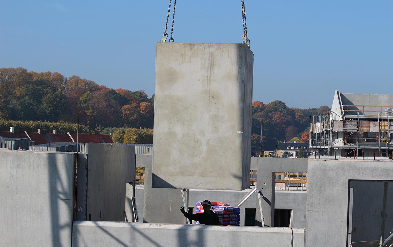 Elevatorskakt Betonelementer