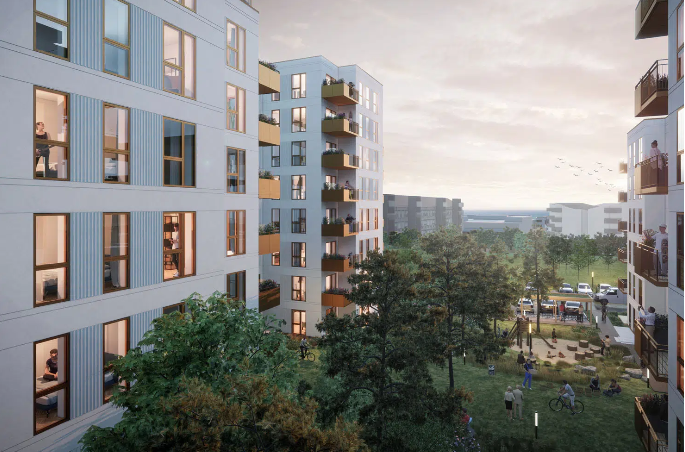 Guldhusene, Jernstøberigrunden i Holbæk